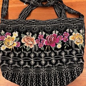 Johnny Was Velvet Bag